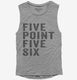 Five Point Five Six grey Womens Muscle Tank
