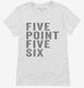 Five Point Five Six white Womens