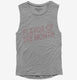 Flavor Of The Month grey Womens Muscle Tank