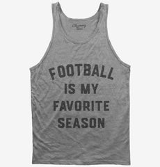 Football Is My Favorite Season Tank Top