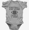 Football My Second Favorite F Word Baby Bodysuit 666x695.jpg?v=1700375275