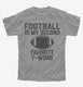 Football My Second Favorite F Word  Youth Tee