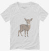 Forest Animal Deer Womens Vneck Shirt 666x695.jpg?v=1700302580