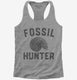 Fossil Hunter Ammonite Paleontologist  Womens Racerback Tank