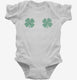 Four Leaf Clover Boob  Infant Bodysuit