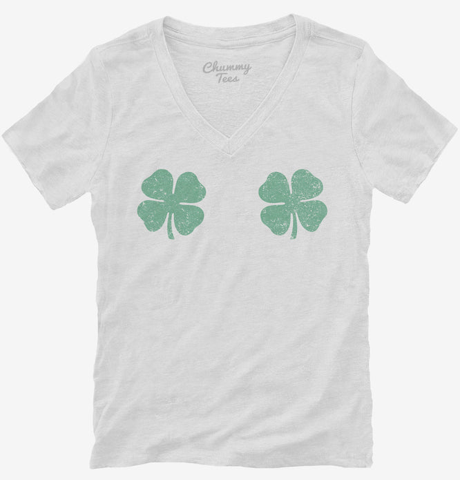 Four Leaf Clover Boob T-Shirt