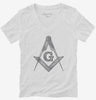 Freemason Logo Square And Compass Symbol Womens Vneck Shirt 666x695.jpg?v=1700441817