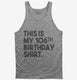 Funny 106th Birthday Gifts - This is my 106th Birthday grey Tank
