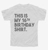 Funny 16th Birthday Gifts - This Is My 16th Birthday Youth
