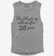 Funny 20th Anniversary  Womens Muscle Tank