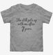 Funny 7th Anniversary  Toddler Tee