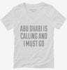 Funny Abu Dhabi Vacation Womens Vneck Shirt 666x695.jpg?v=1700519690