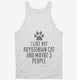 Funny Abyssinian Cat Breed white Tank