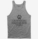 Funny Airedale Terrier grey Tank