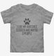 Funny Airedale Terrier grey Toddler Tee