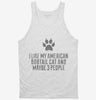 Funny American Bobtail Cat Breed Tanktop 666x695.jpg?v=1700431798
