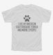 Funny American Staffordshire Terrier white Youth Tee