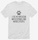 Funny American Water Spaniel white Mens