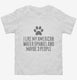 Funny American Water Spaniel white Toddler Tee