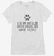 Funny American Water Spaniel white Womens