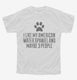 Funny American Water Spaniel white Youth Tee