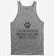 Funny American Wirehair Cat Breed grey Tank