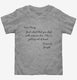 Funny Atheist Mary And Joseph grey Toddler Tee