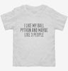 Funny Ball Python Owner Toddler Shirt 666x695.jpg?v=1700456964