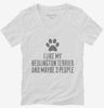 Funny Bedlington Terrier Womens Vneck Shirt 666x695.jpg?v=1700465739