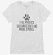 Funny Black Russian Terrier white Womens