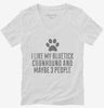 Funny Bluetick Coonhound Womens Vneck Shirt 666x695.jpg?v=1700465278