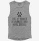 Funny Bouvier Des Flandres  Womens Muscle Tank