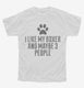 Funny Boxer white Youth Tee