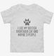 Funny British Shorthair Cat Breed white Toddler Tee