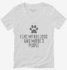 Funny Bulldog Womens Vneck Shirt 666x695.jpg?v=1700464669