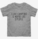 Funny Camping  Toddler Tee