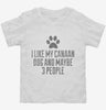 Funny Canaan Dog Toddler Shirt 666x695.jpg?v=1700464532