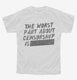 Funny Censorship white Youth Tee