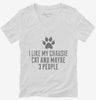 Funny Chausie Cat Breed Womens Vneck Shirt 666x695.jpg?v=1700432584