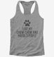 Funny Chow Chow  Womens Racerback Tank