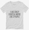 Funny Crazy Eights Womens Vneck Shirt 666x695.jpg?v=1700427101