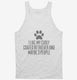 Funny Curly-Coated Retriever white Tank
