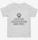 Funny Curly-Coated Retriever white Toddler Tee
