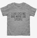 Funny Cycling grey Toddler Tee