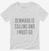 Funny Denmark Is Calling And I Must Go Womens Vneck Shirt 666x695.jpg?v=1700505320