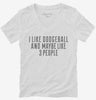 Funny Dodgeball Womens Vneck Shirt 666x695.jpg?v=1700426695