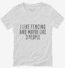 Funny Fencing Womens Vneck Shirt 666x695.jpg?v=1700426514