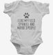 Funny Field Spaniel white Infant Bodysuit