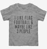 Funny Flag Football Toddler