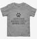 Funny German Wirehaired Pointer grey Toddler Tee